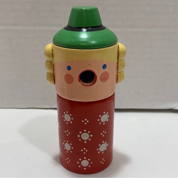 Vintage Wooden Toy Pencil Sharpeners, Pencil and crayon holder - Picture 3 of 16